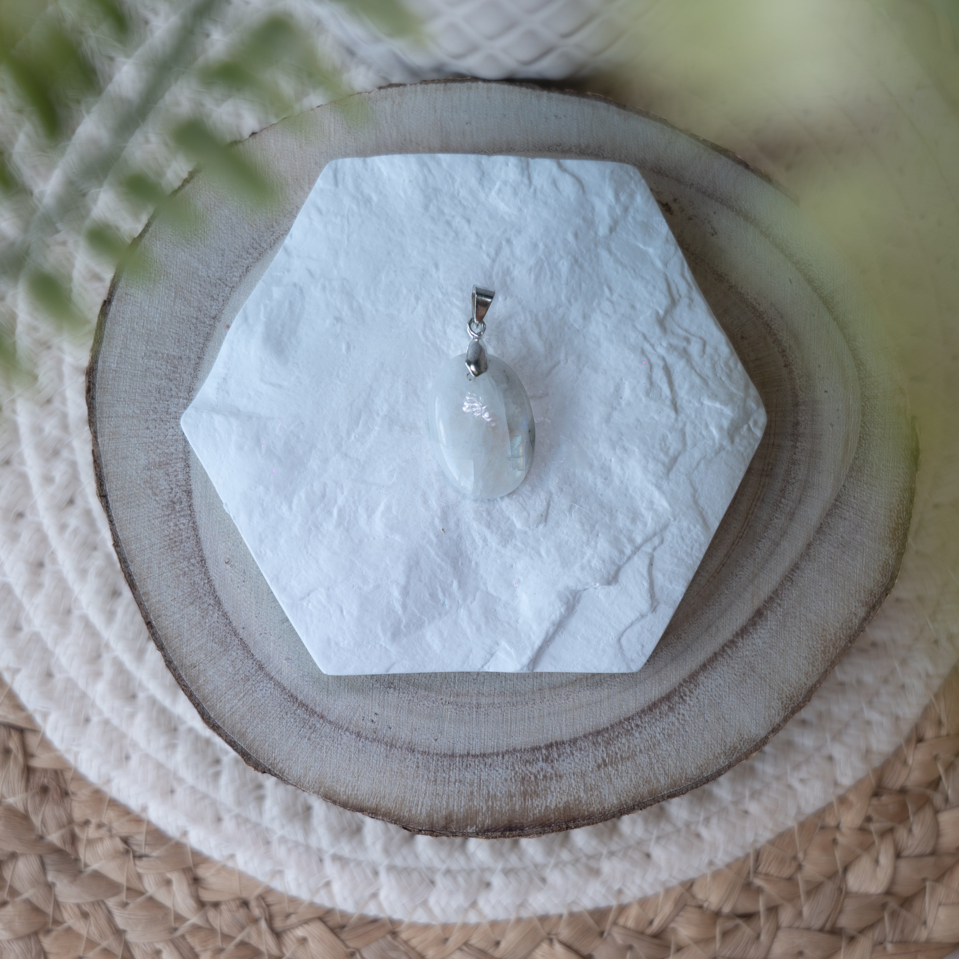 Pendentifs Péristérite – Pierre naturelle intuition et apaisement