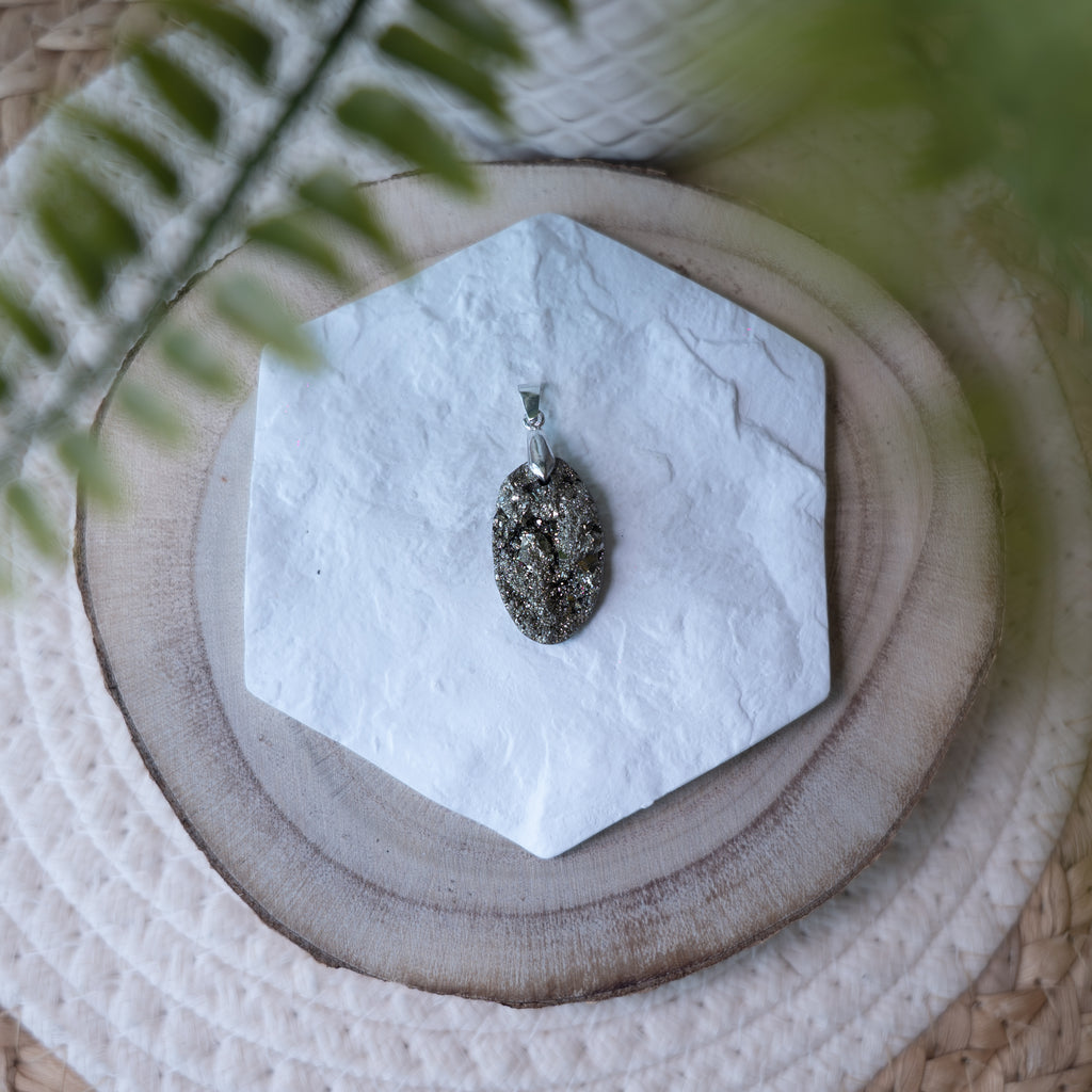 Pendentifs Pyrite – Pierre naturelle protection et réussite
