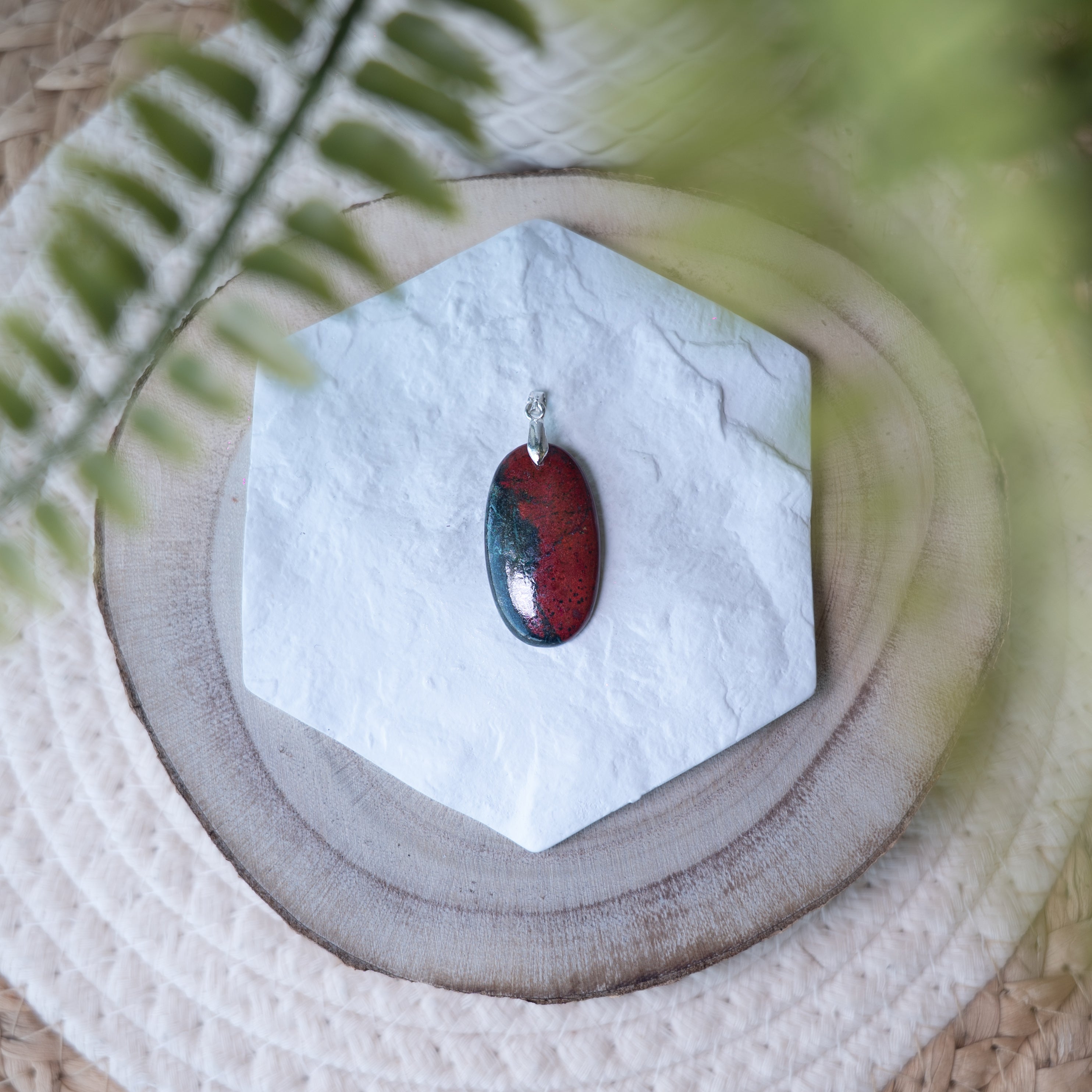Pendentif Sonora Sunset – Pierre naturelle énergie et transformation