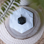 Pendentifs Obsidienne Argentée & Dorée – Pierre naturelle protection et révélation
