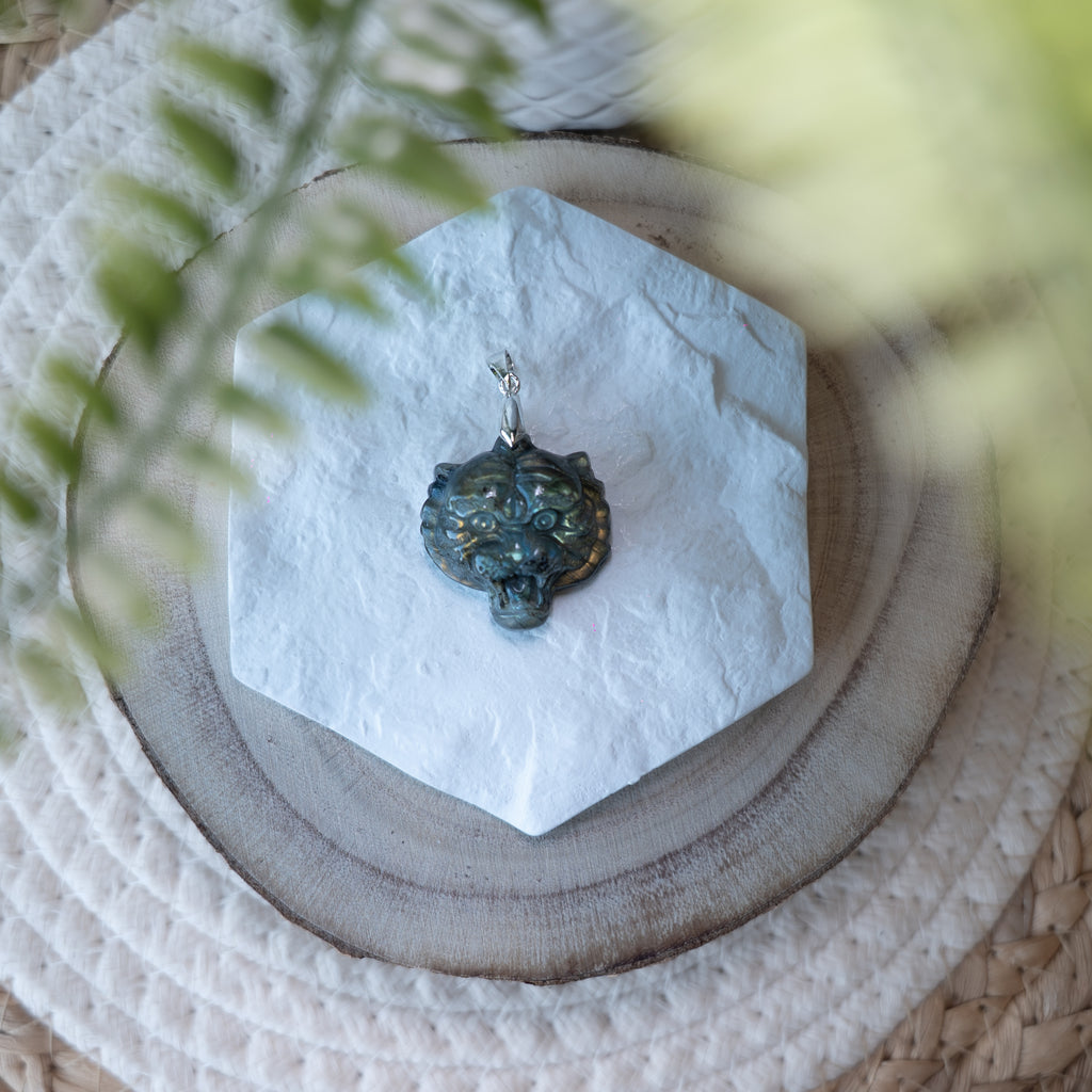 Pendentifs Labradorite – Pierre naturelle protection et énergie
