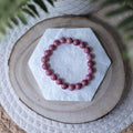 Bracelet Rhodonite – Pierre naturelle amour et guérison émotionnelle