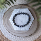 Bracelet Iolite (Cordiérite) – Pierre naturelle clarté mentale et intuition