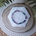 Bracelet Fluorite – Pierre naturelle concentration et clarté mentale