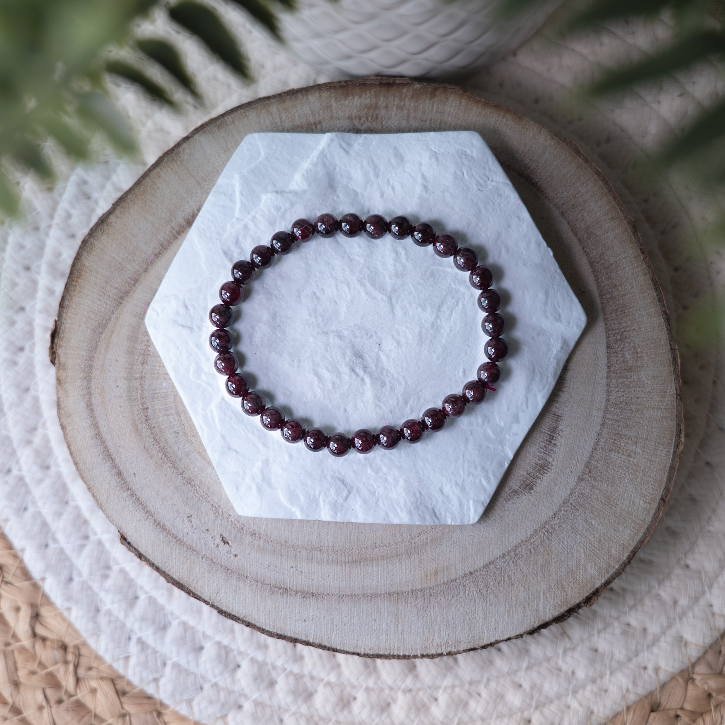 Bracelet Grenat – Pierre naturelle énergie et passion