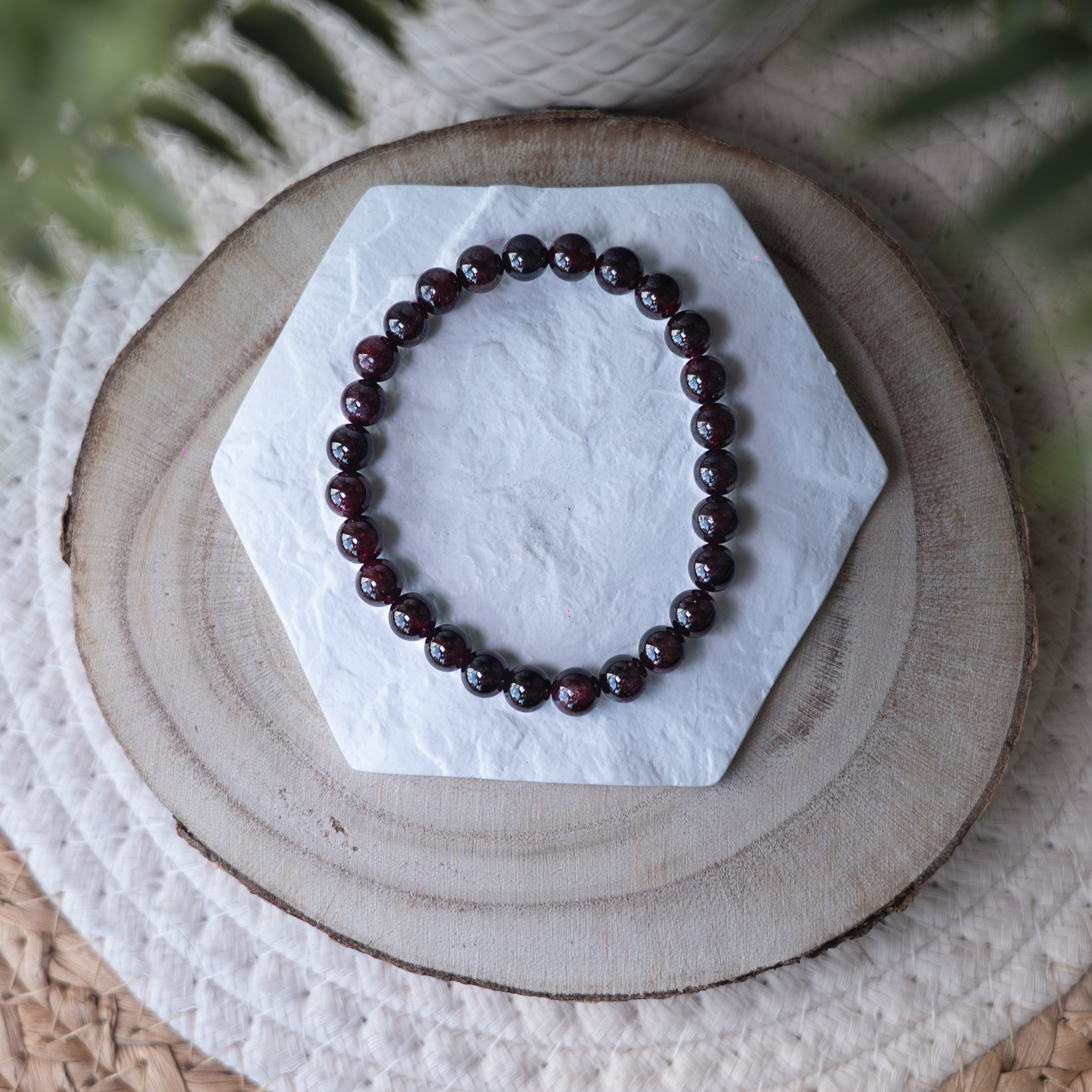 Bracelet Grenat – Pierre naturelle énergie et passion