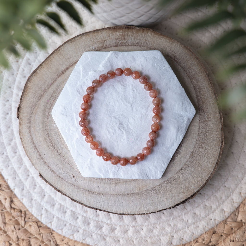 Bracelet Pierre de Soleil – Pierre naturelle énergie et confiance en soi