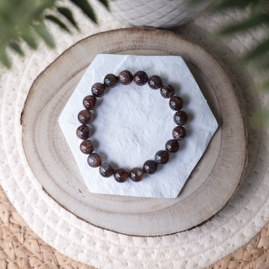 Bracelet Pierre de Soleil – Pierre naturelle énergie et confiance en soi