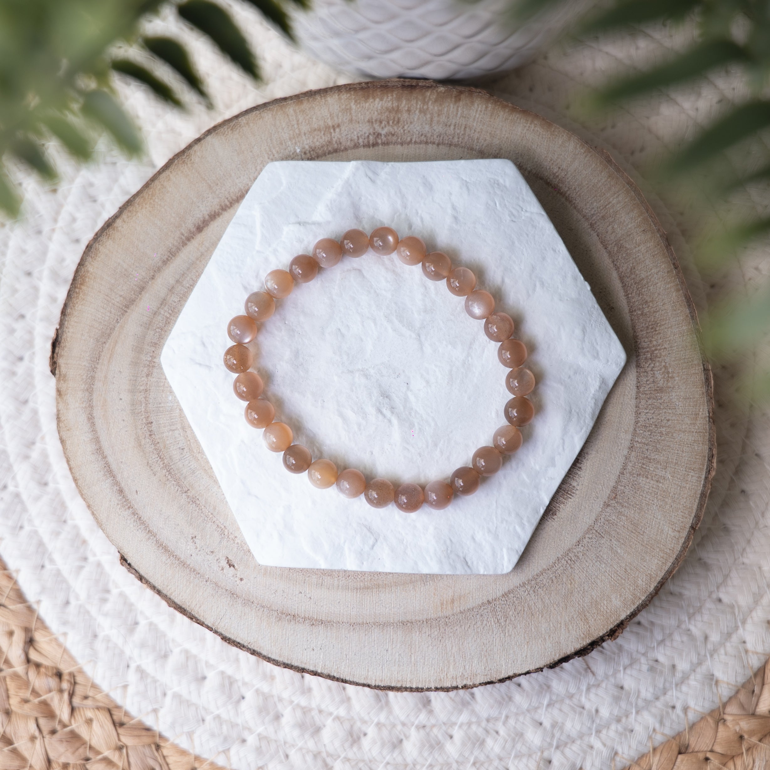 Bracelet Pierre de Lune – Pierre naturelle intuition et féminité