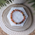Bracelet Quartz Hématoïde – Pierre naturelle énergie et ancrage