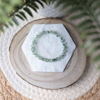 Bracelet Préhnite – Pierre naturelle apaisante et harmonie émotionnelle