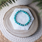 Bracelet Amazonite – Pierre naturelle apaisante et expression de soi