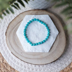 Bracelet Amazonite – Pierre naturelle apaisante et expression de soi