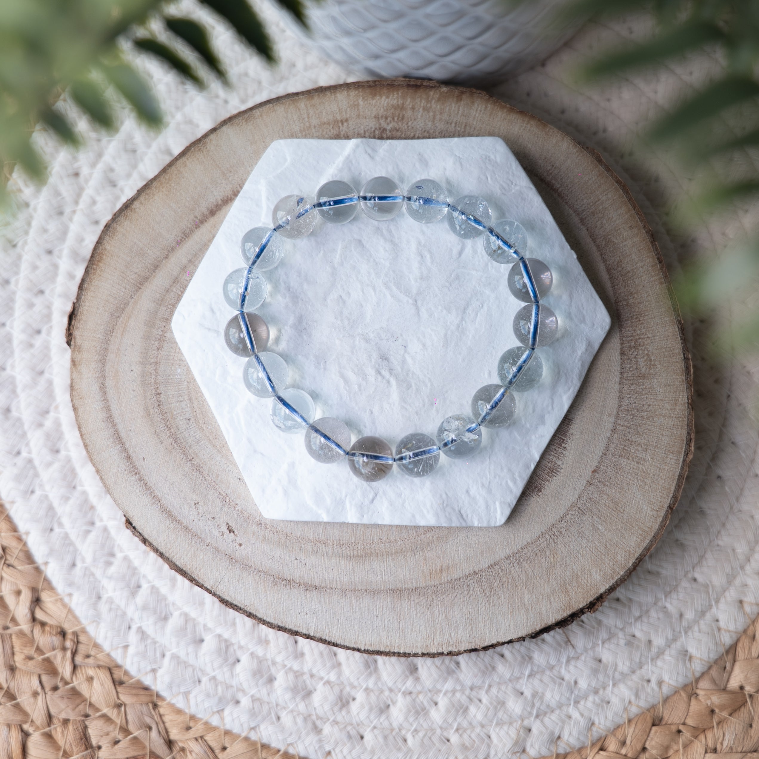 Bracelet Topaze Bleue – Pierre naturelle communication et clarté mentale