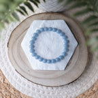 Bracelet Angélite – Pierre naturelle apaisante et sérénité