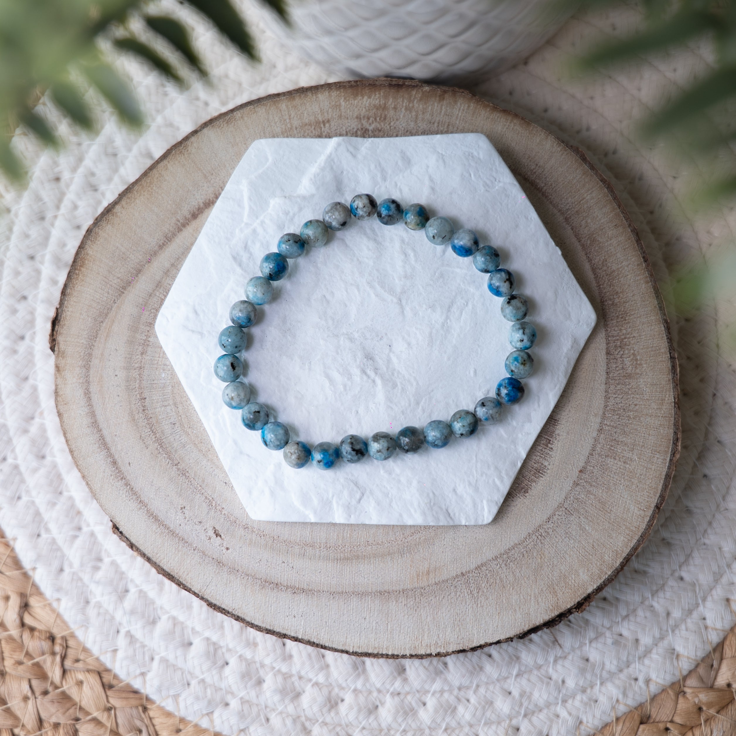 Bracelet Jaspe K2 – Pierre naturelle ancrage et intuition