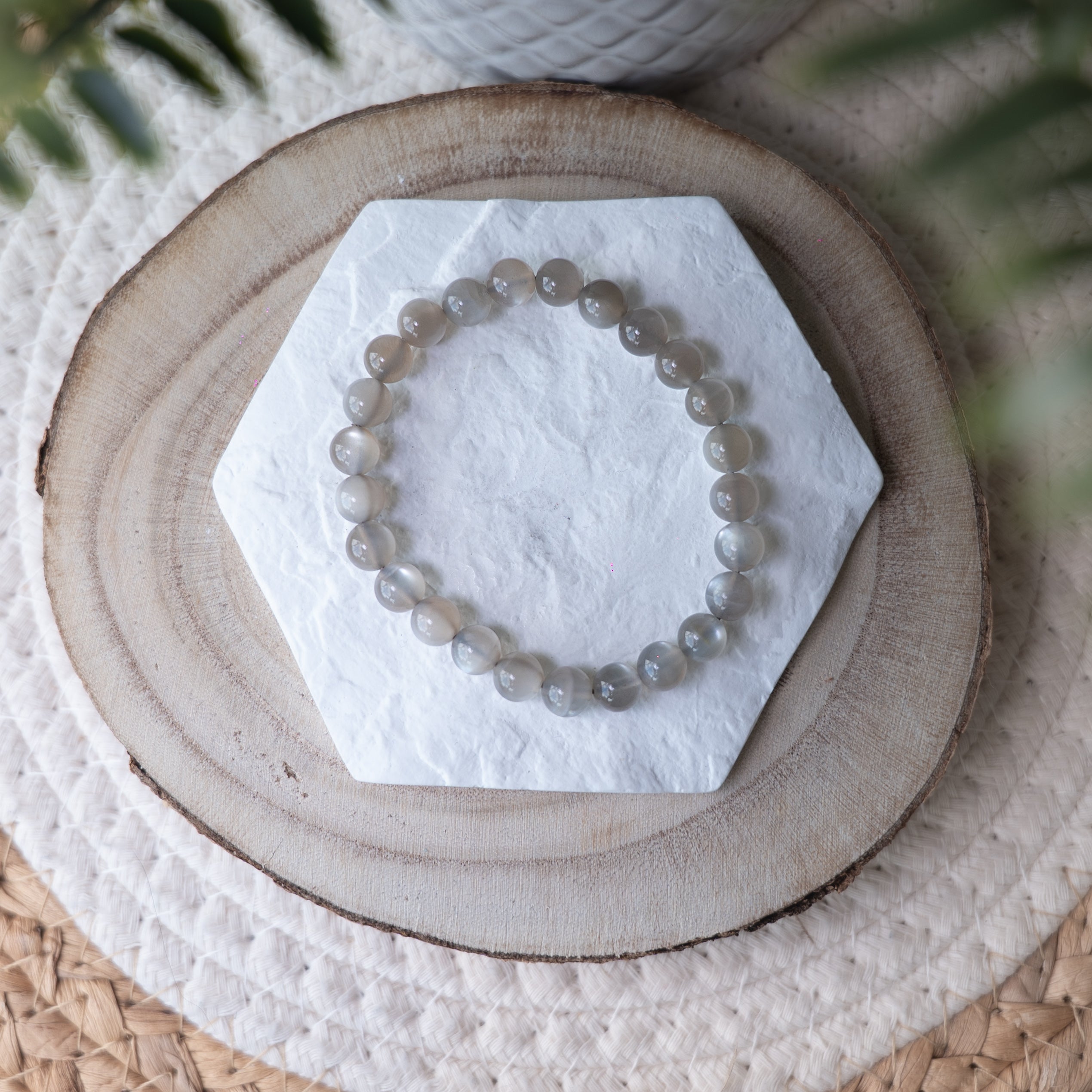 Bracelet Pierre de Lune – Pierre naturelle intuition et féminité