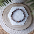 Bracelet Agate du Botswana – Pierre naturelle apaisement et réconfort
