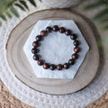 Bracelet Œil de Taureau – Pierre naturelle force et protection