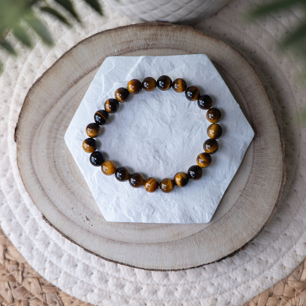 Bracelet Œil de Tigre – Pierre naturelle protection et confiance en soi