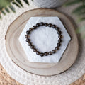 Bracelet Quartz Fumé – Pierre naturelle ancrage et protection