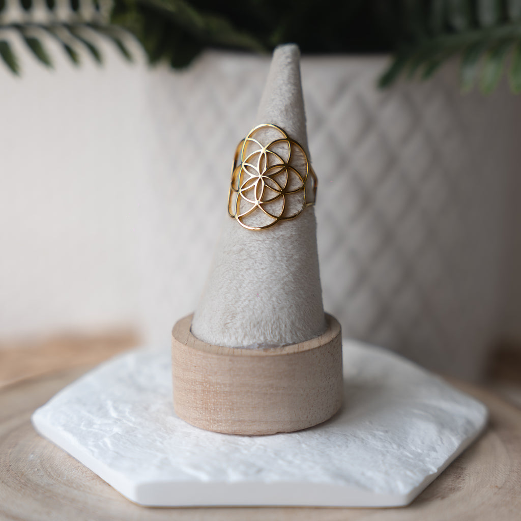 Bijoux Talisman en Géométrie Sacrée – Laiton, Bronze & Acier Inoxydable | Symboles Spirituels