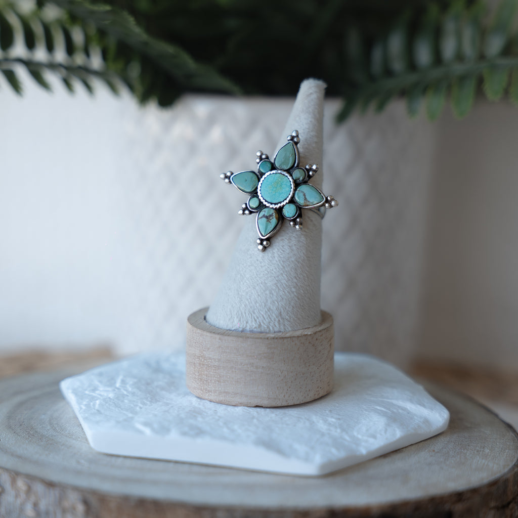 Bague népalaise en argent 925 – Bijou artisanal traditionnel