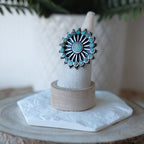 Bague népalaise en argent 925 – Bijou artisanal traditionnel