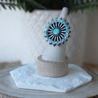 Bague népalaise en argent 925 – Bijou artisanal traditionnel