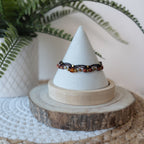 Bracelet en micro macramé fait main – Bijou artisanal bohème ajustable | Les Créas d’Andy