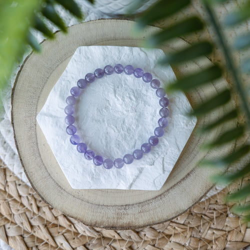 Bracelet Améthyste pierre naturelle – sérénité & apaisement