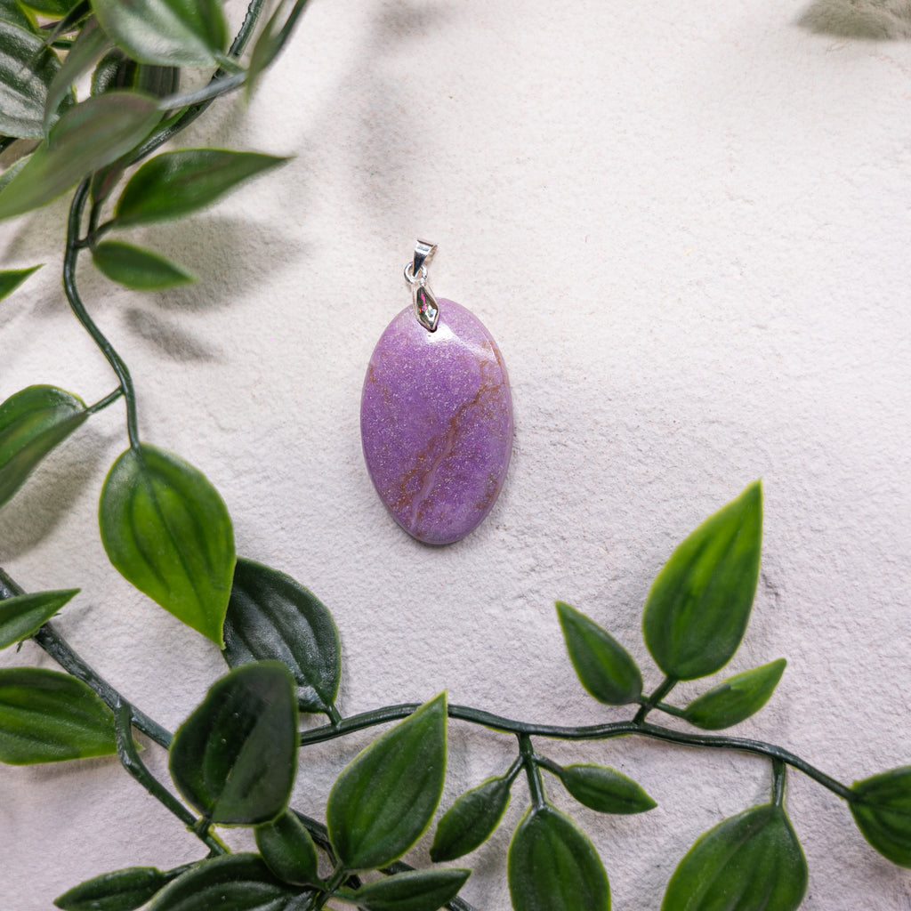 Pendentif Phosphosidérite – Pierre naturelle sérénité et apaisement