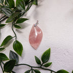 Pendentif Quartz Rose – Pierre naturelle amour et apaisement
