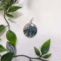 Pendentif Agate Mousse – Pierre naturelle croissance et équilibre