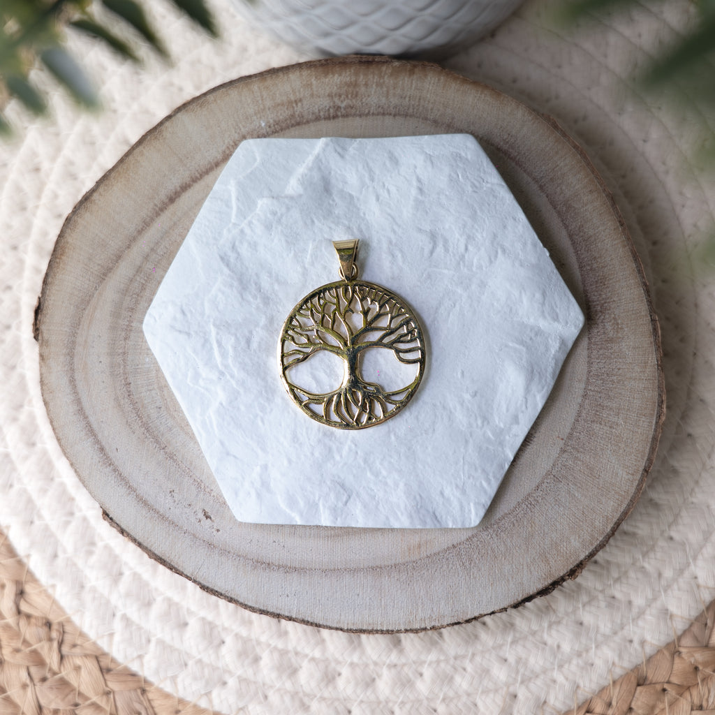 Pendentifs en bronze arbre de vie