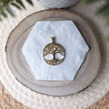 Pendentifs en bronze arbre de vie