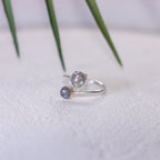 Bague réglable en argent 925 – Ajustable et élégante